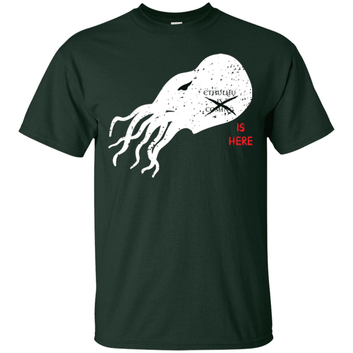 T-Shirts Forest Green / Small Cthulhu(3) T-Shirt