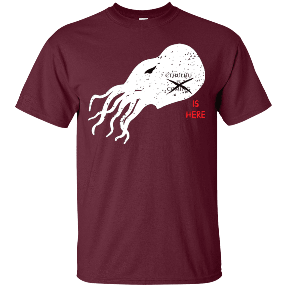 T-Shirts Maroon / Small Cthulhu(3) T-Shirt