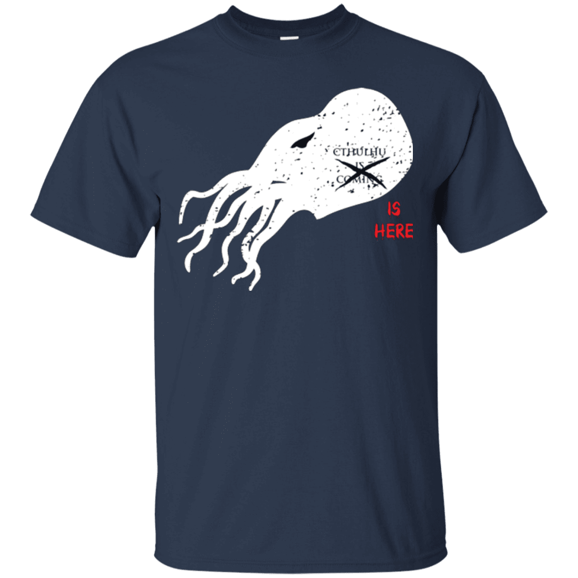 T-Shirts Navy / Small Cthulhu(3) T-Shirt