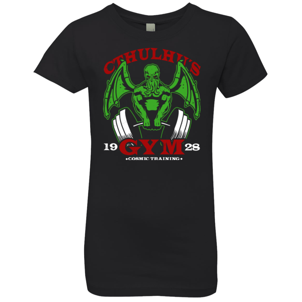 T-Shirts Black / YXS Cthulhu Gym Girls Premium T-Shirt