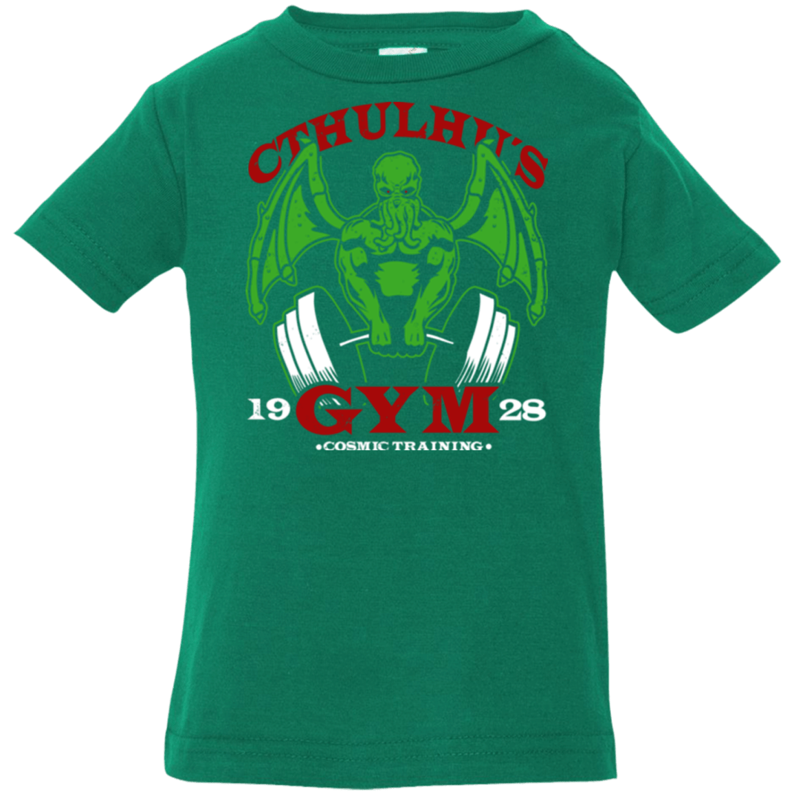 T-Shirts Kelly / 6 Months Cthulhu Gym Infant Premium T-Shirt