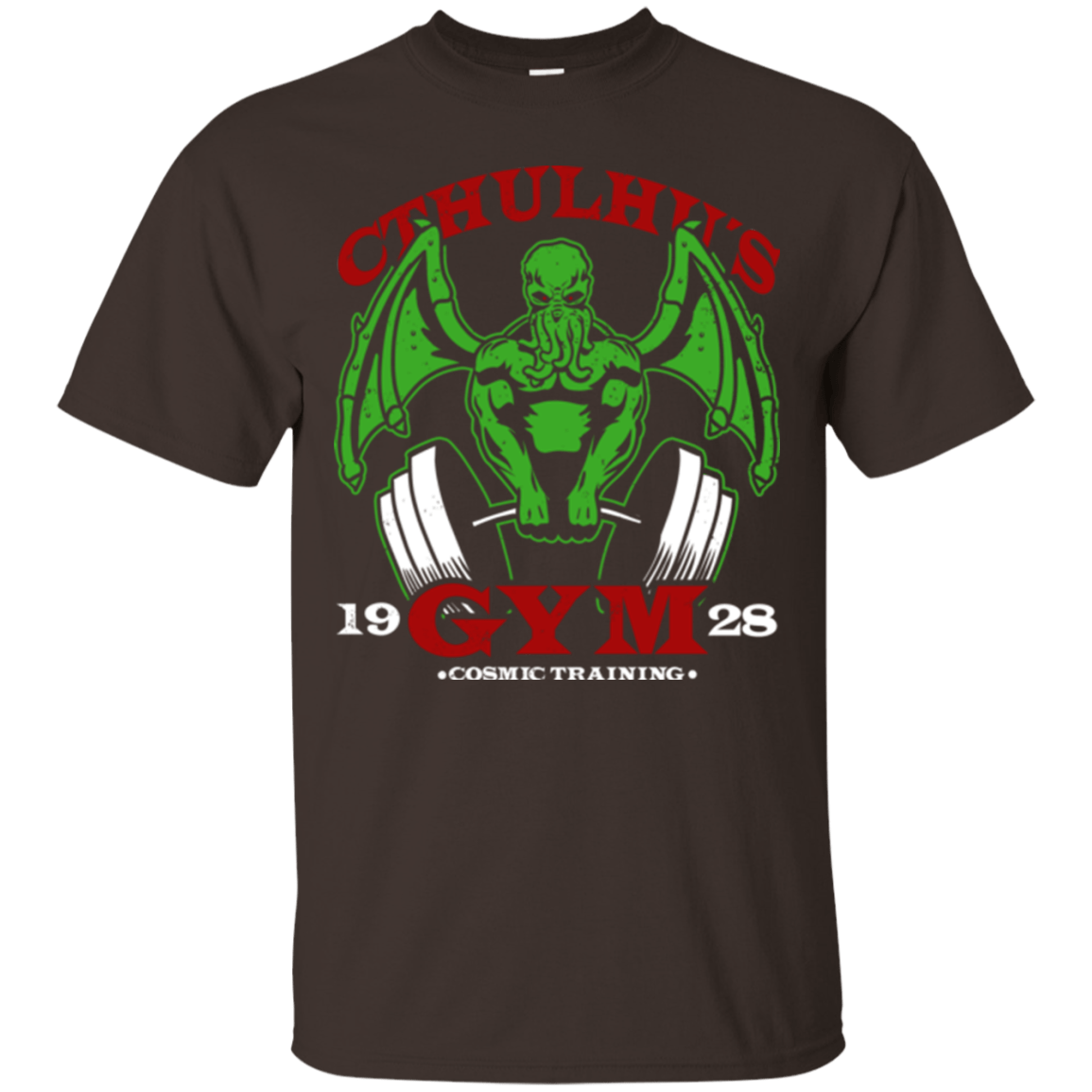T-Shirts Dark Chocolate / Small Cthulhu Gym T-Shirt