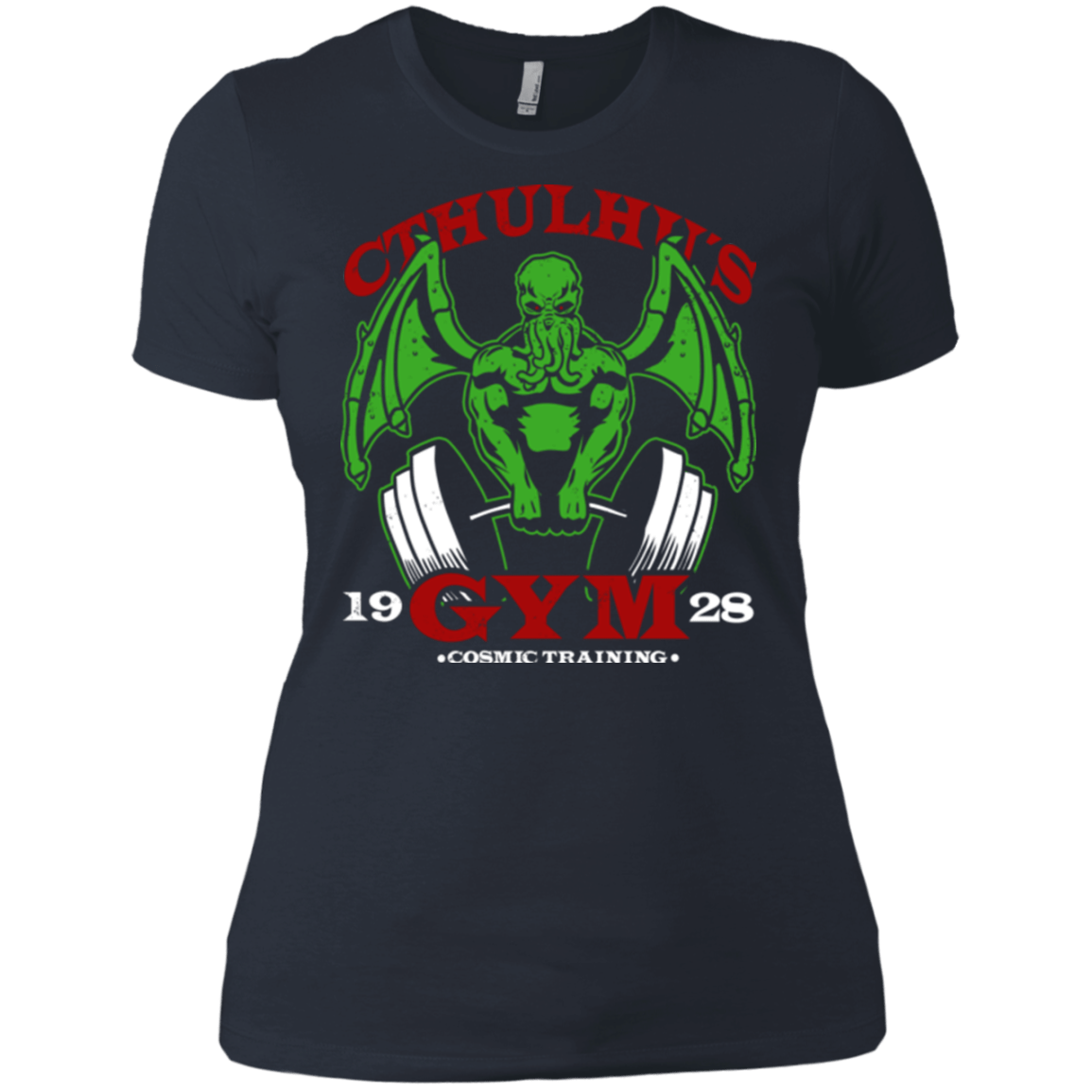 T-Shirts Indigo / X-Small Cthulhu Gym Women's Premium T-Shirt