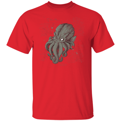T-Shirts Red / S Cthulhu Note T-Shirt