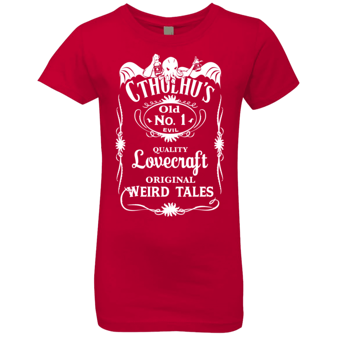 T-Shirts Red / YXS Cthulhu's Girls Premium T-Shirt