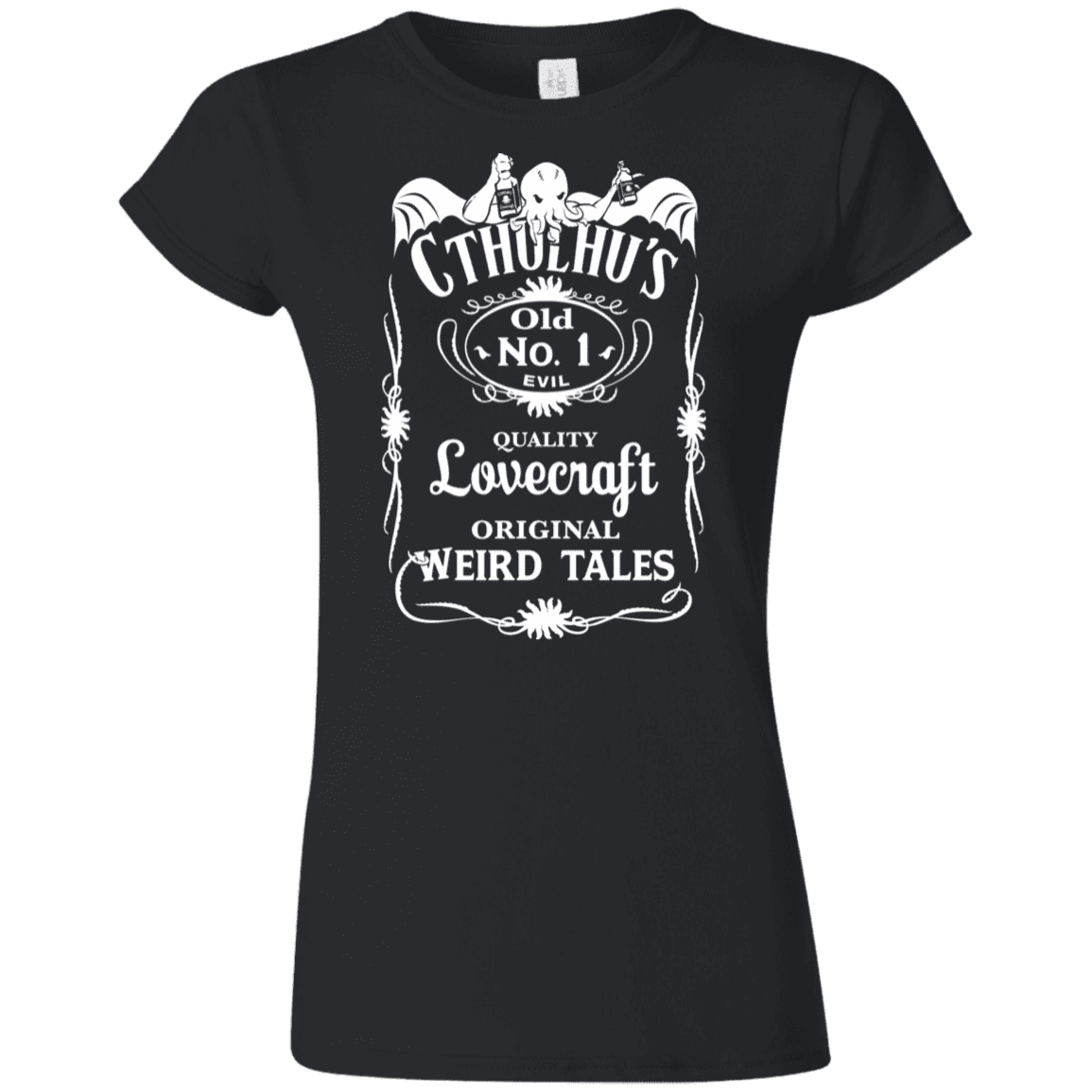 T-Shirts Black / S Cthulhu's Junior Slimmer-Fit T-Shirt