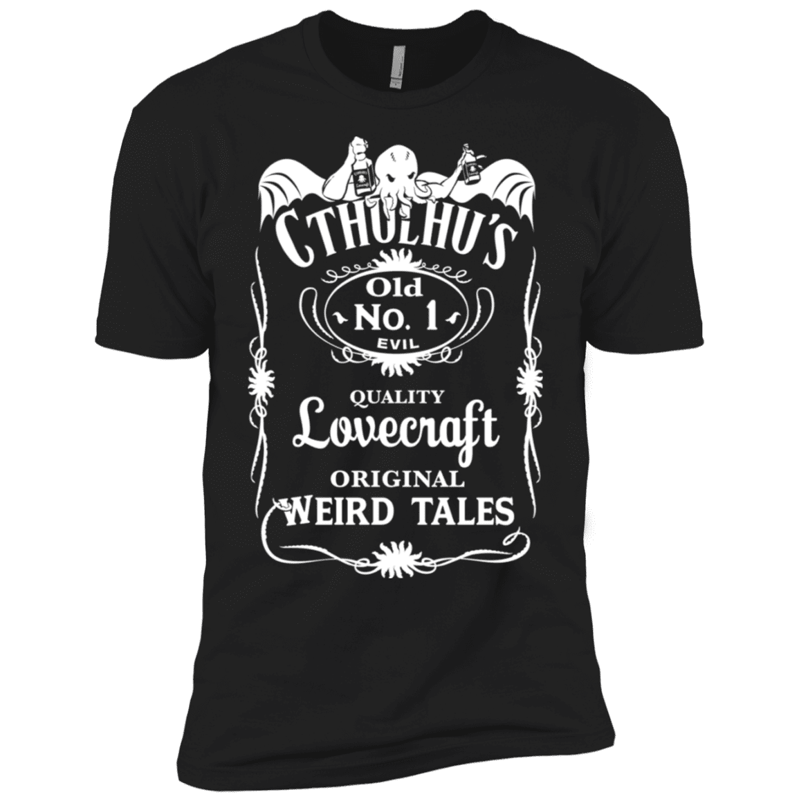 T-Shirts Black / X-Small Cthulhu's Men's Premium T-Shirt