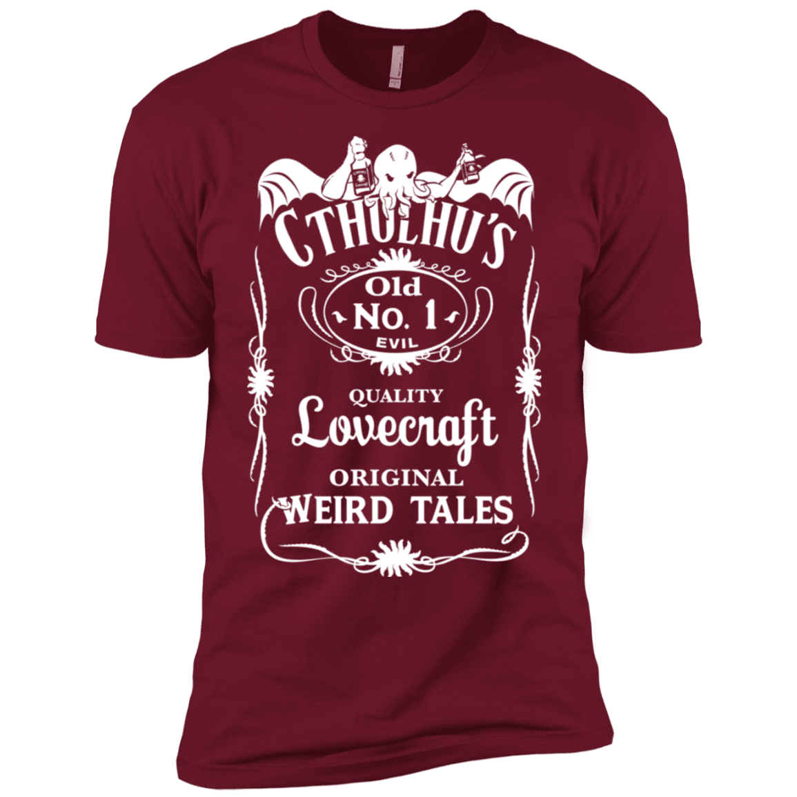 T-Shirts Cardinal / X-Small Cthulhu's Men's Premium T-Shirt
