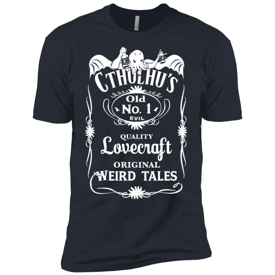 T-Shirts Indigo / X-Small Cthulhu's Men's Premium T-Shirt