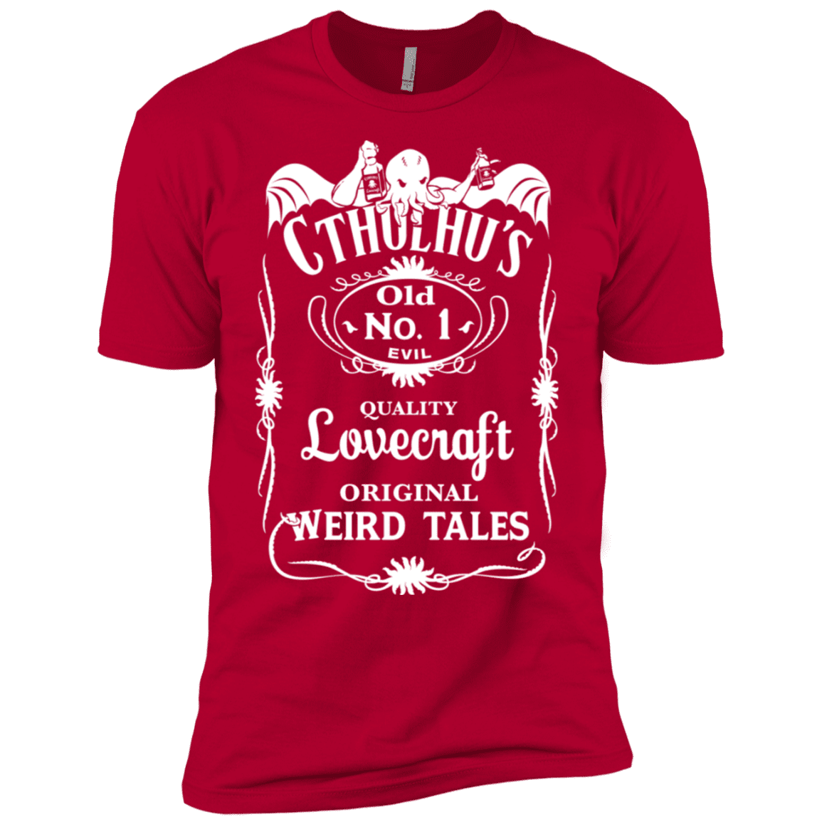 T-Shirts Red / X-Small Cthulhu's Men's Premium T-Shirt