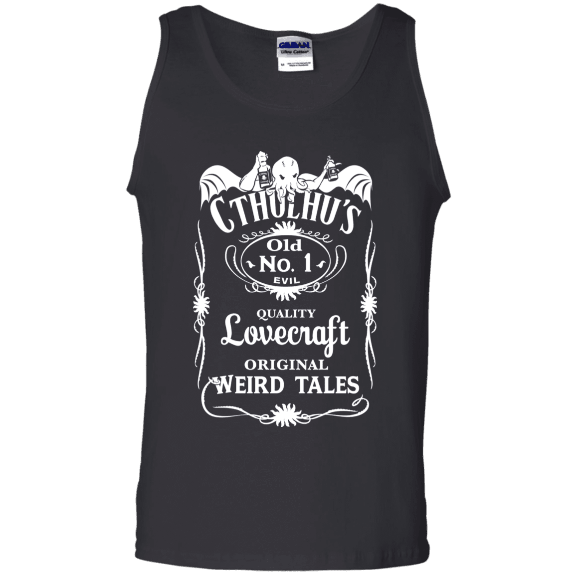 T-Shirts Black / S Cthulhu's Men's Tank Top