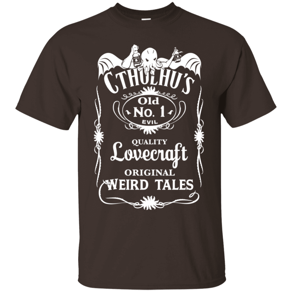 T-Shirts Dark Chocolate / S Cthulhu's T-Shirt