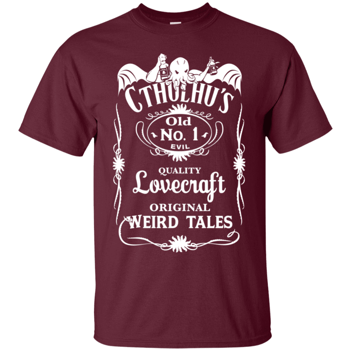 T-Shirts Maroon / S Cthulhu's T-Shirt