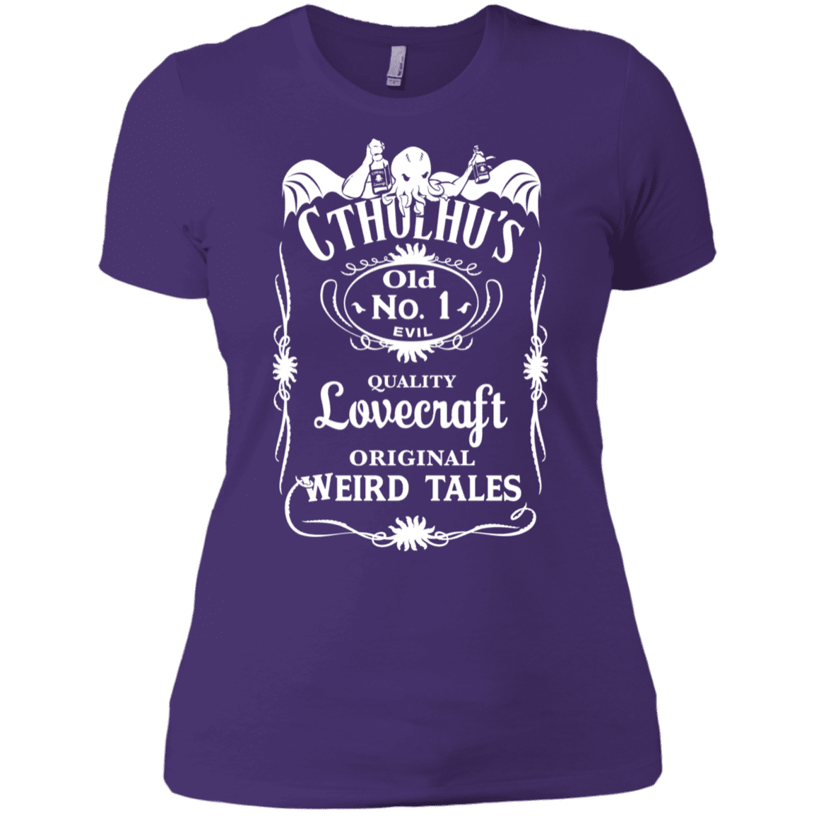 T-Shirts Purple Rush/ / X-Small Cthulhu's Women's Premium T-Shirt