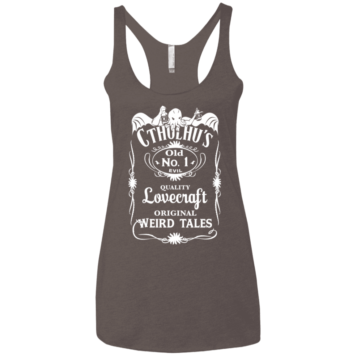 T-Shirts Macchiato / X-Small Cthulhu's Women's Triblend Racerback Tank
