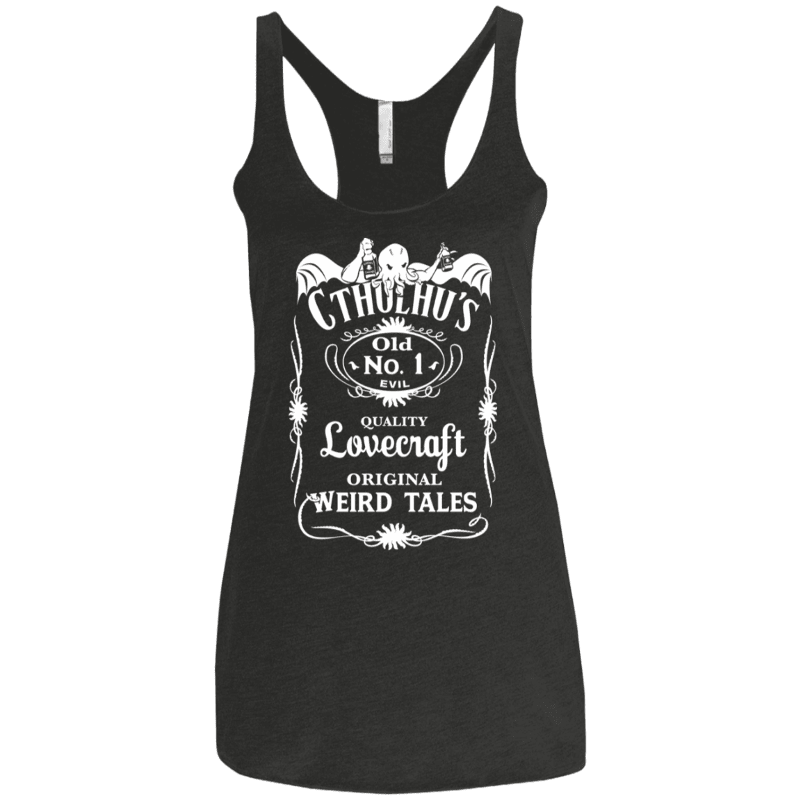 T-Shirts Vintage Black / X-Small Cthulhu's Women's Triblend Racerback Tank