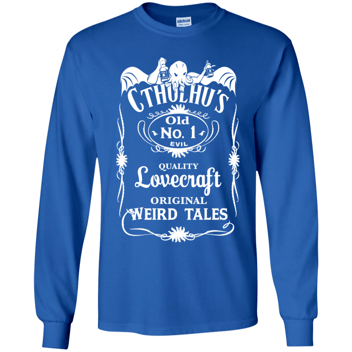 T-Shirts Royal / YS Cthulhu's Youth Long Sleeve T-Shirt