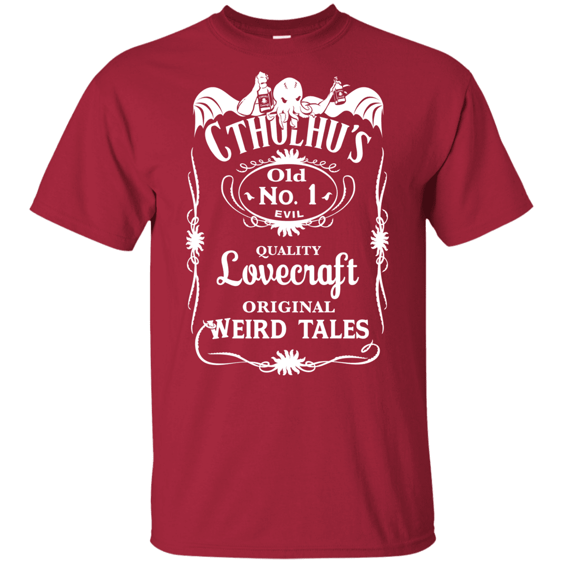 T-Shirts Cardinal / YXS Cthulhu's Youth T-Shirt