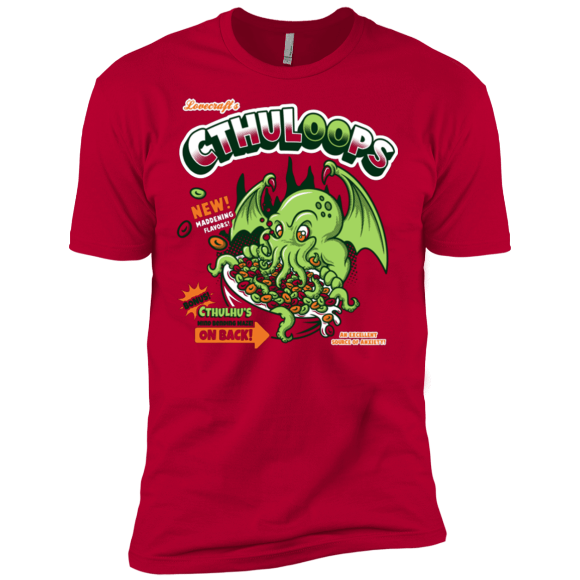 T-Shirts Red / X-Small Cthuloops Men's Premium T-Shirt
