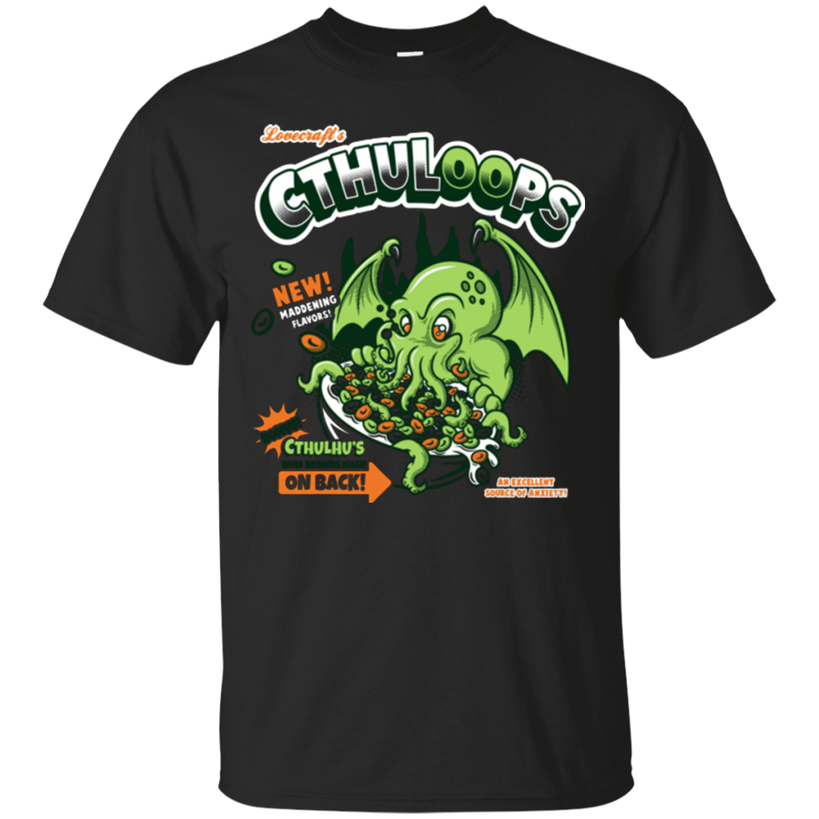 T-Shirts Black / Small Cthuloops T-Shirt
