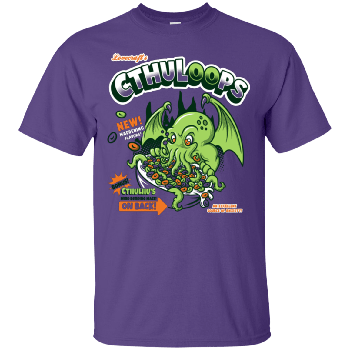 T-Shirts Purple / Small Cthuloops T-Shirt