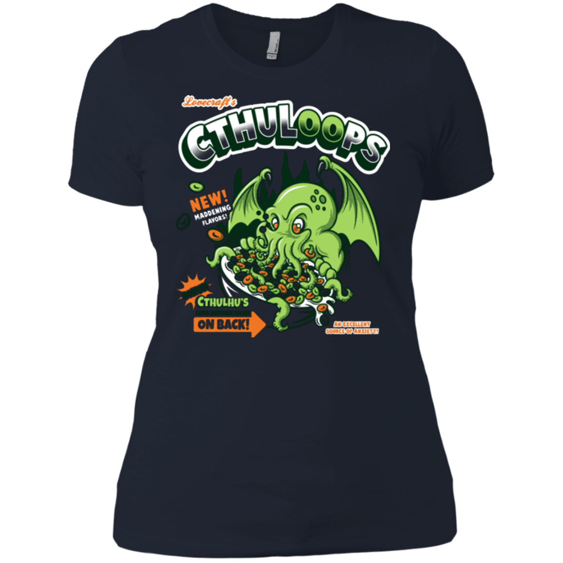 T-Shirts Midnight Navy / X-Small Cthuloops Women's Premium T-Shirt