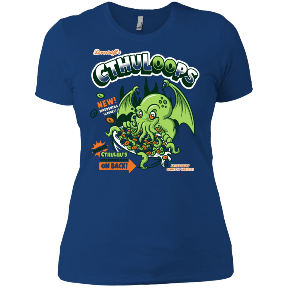 T-Shirts Royal / X-Small Cthuloops Women's Premium T-Shirt