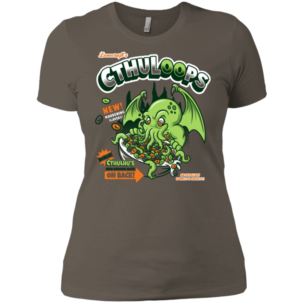 T-Shirts Warm Grey / X-Small Cthuloops Women's Premium T-Shirt