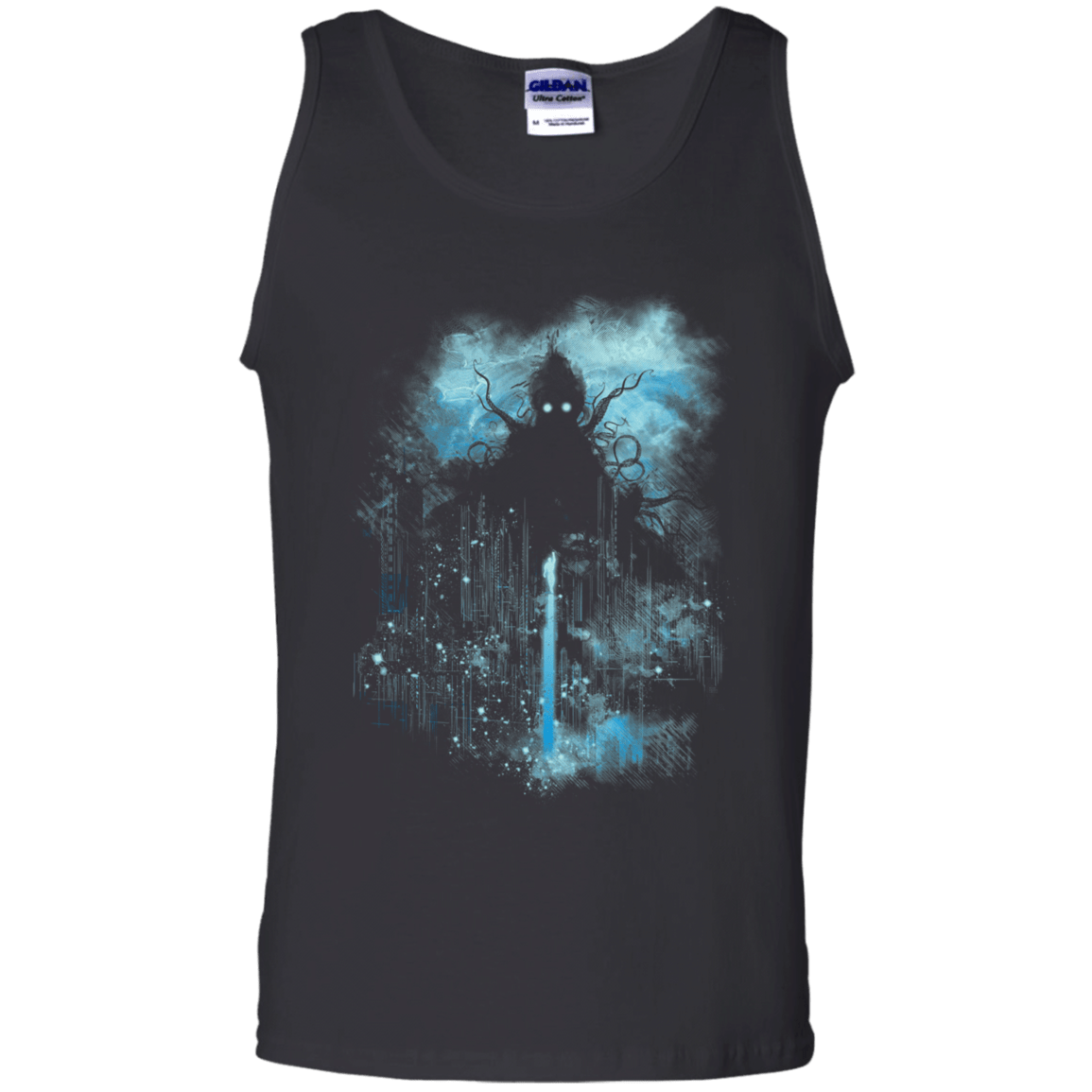 T-Shirts Black / S Cthulu Class Vs Little Hero Men's Tank Top