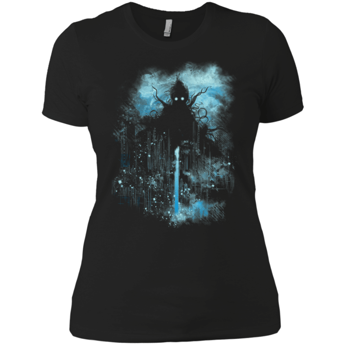 T-Shirts Black / X-Small Cthulu Class Vs Little Hero Women's Premium T-Shirt