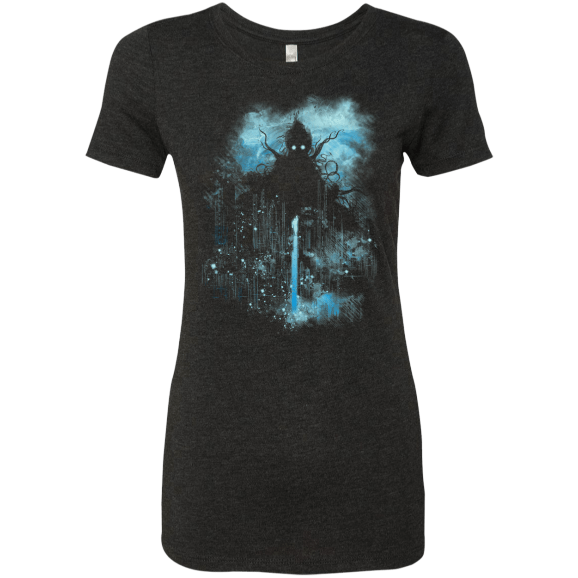 T-Shirts Vintage Black / S Cthulu Class Vs Little Hero Women's Triblend T-Shirt