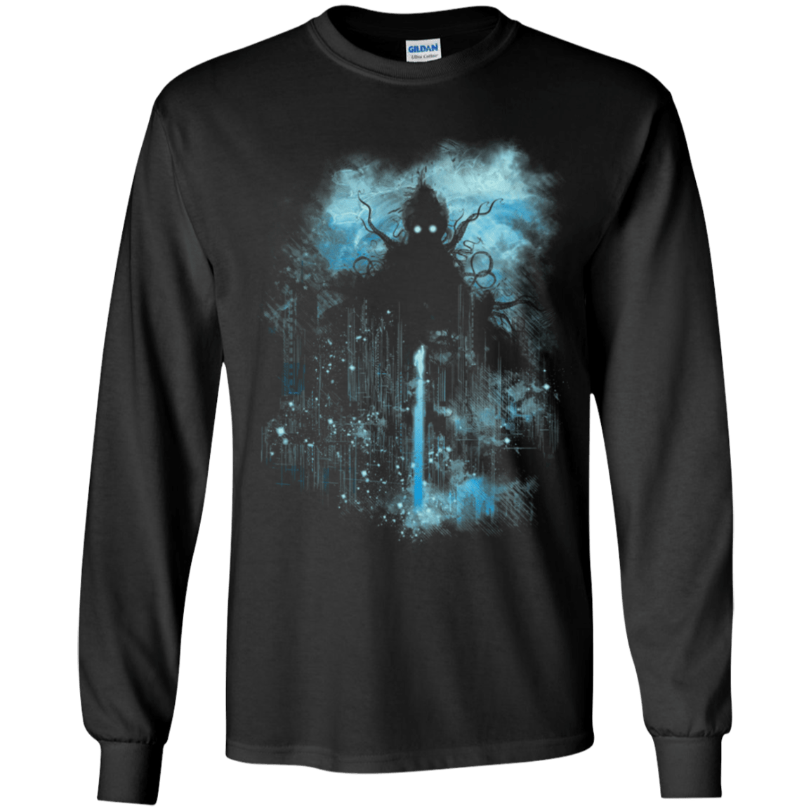 T-Shirts Black / YS Cthulu Class Vs Little Hero Youth Long Sleeve T-Shirt