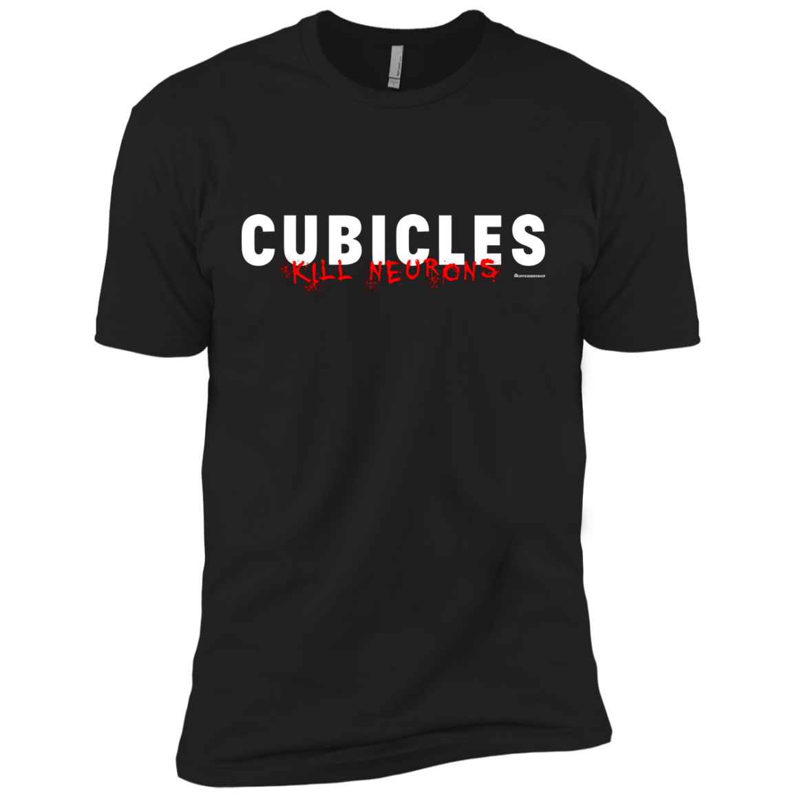 T-Shirts Black / X-Small Cubicles Kill Neurons Men's Premium T-Shirt