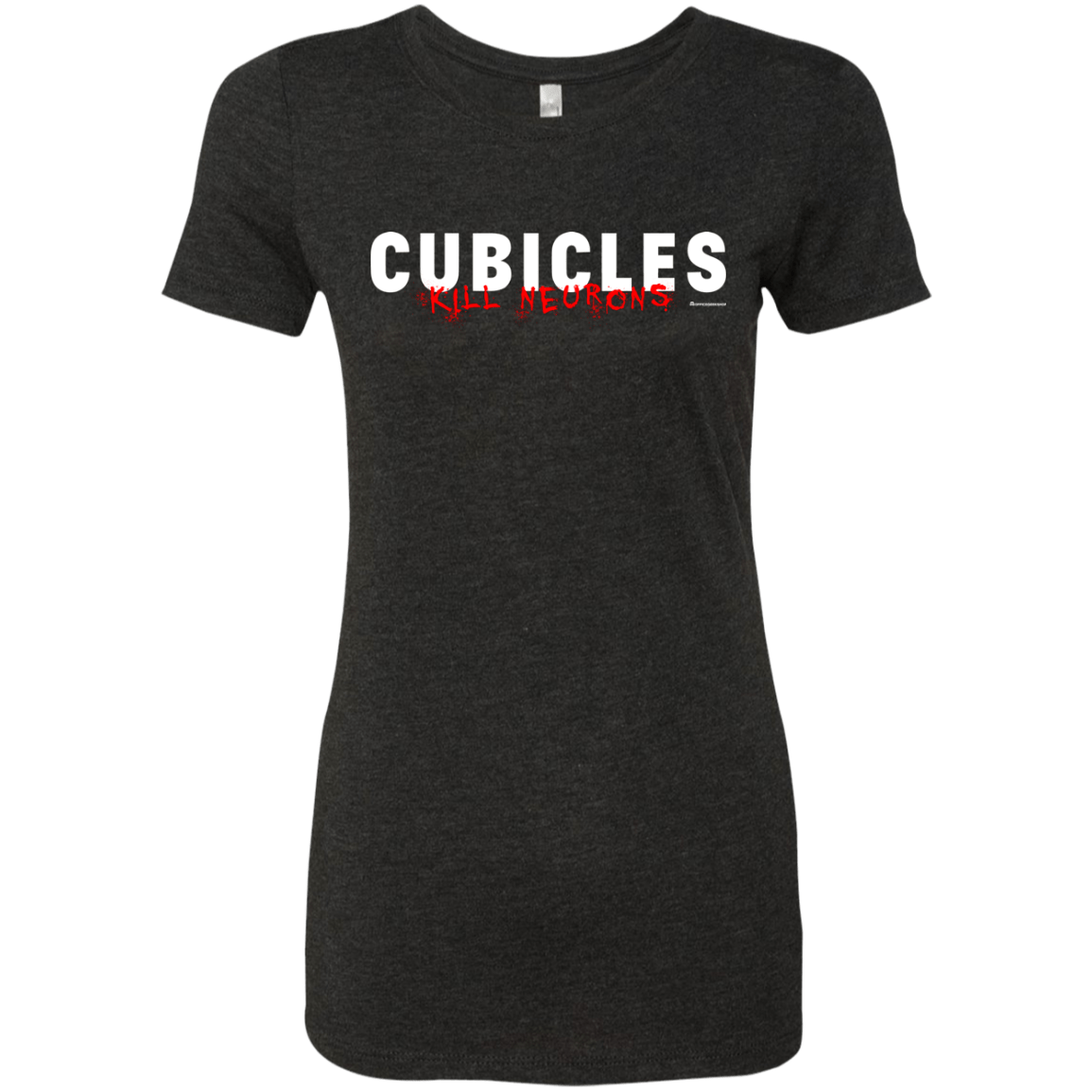 T-Shirts Vintage Black / Small Cubicles Kill Neurons Women's Triblend T-Shirt