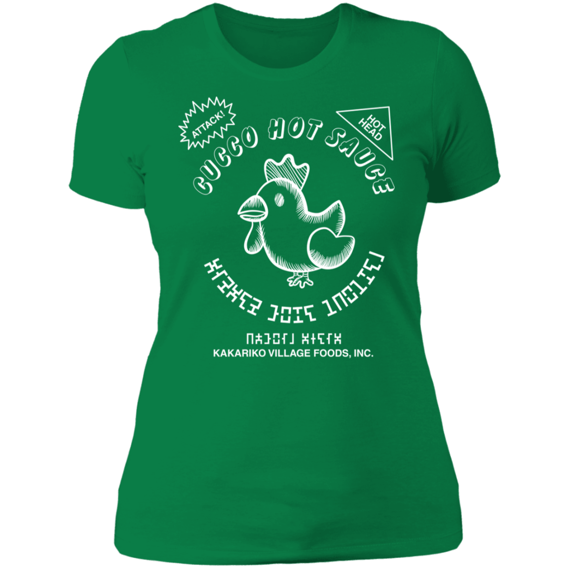 T-Shirts Kelly Green / S Cucco Hot Sauce Women's Premium T-Shirt