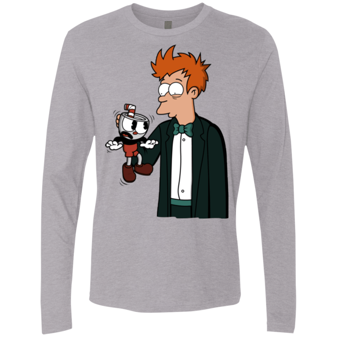 T-Shirts Heather Grey / S Cup 101 Men's Premium Long Sleeve