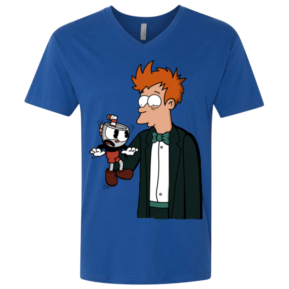 T-Shirts Royal / X-Small Cup 101 Men's Premium V-Neck