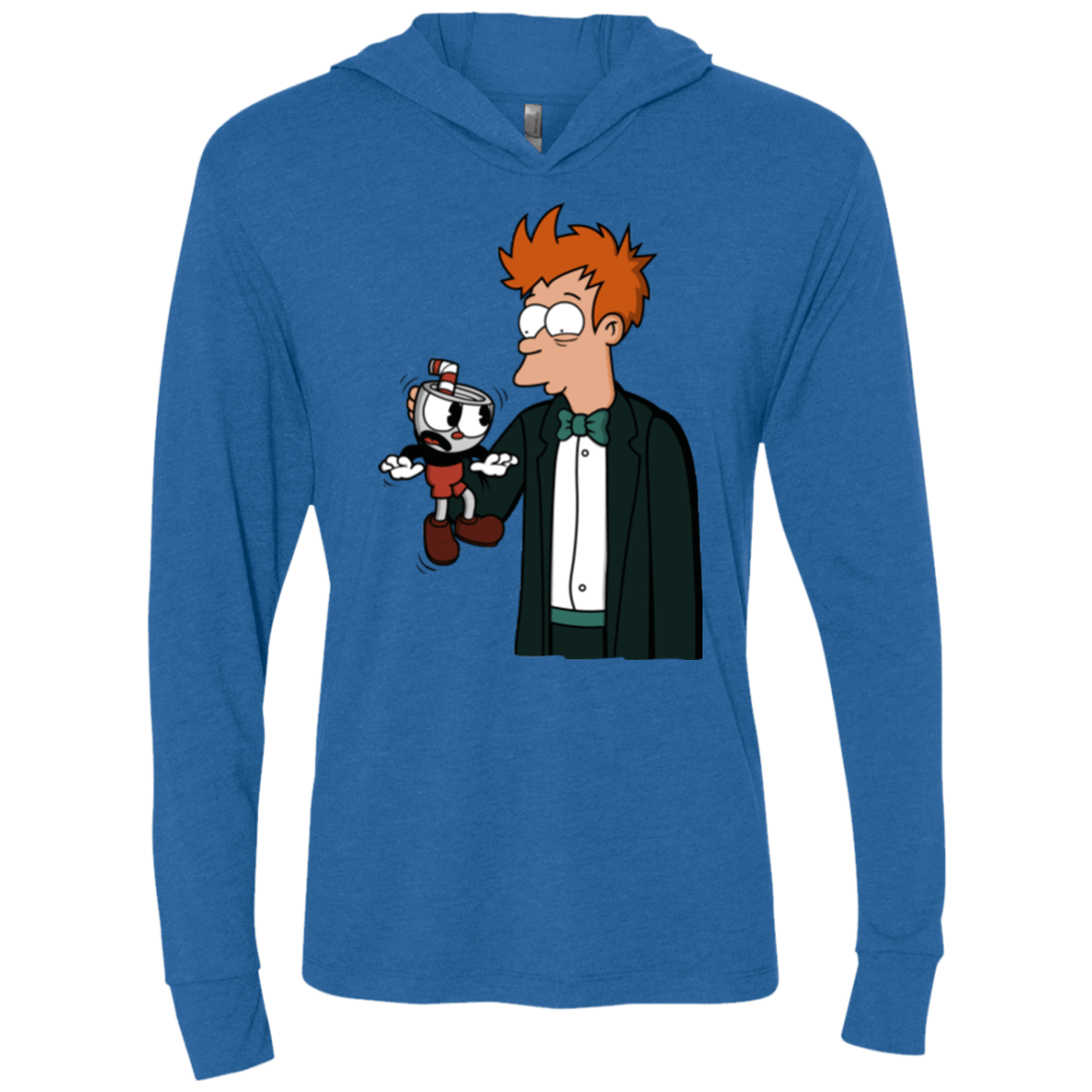 T-Shirts Vintage Royal / X-Small Cup 101 Triblend Long Sleeve Hoodie Tee