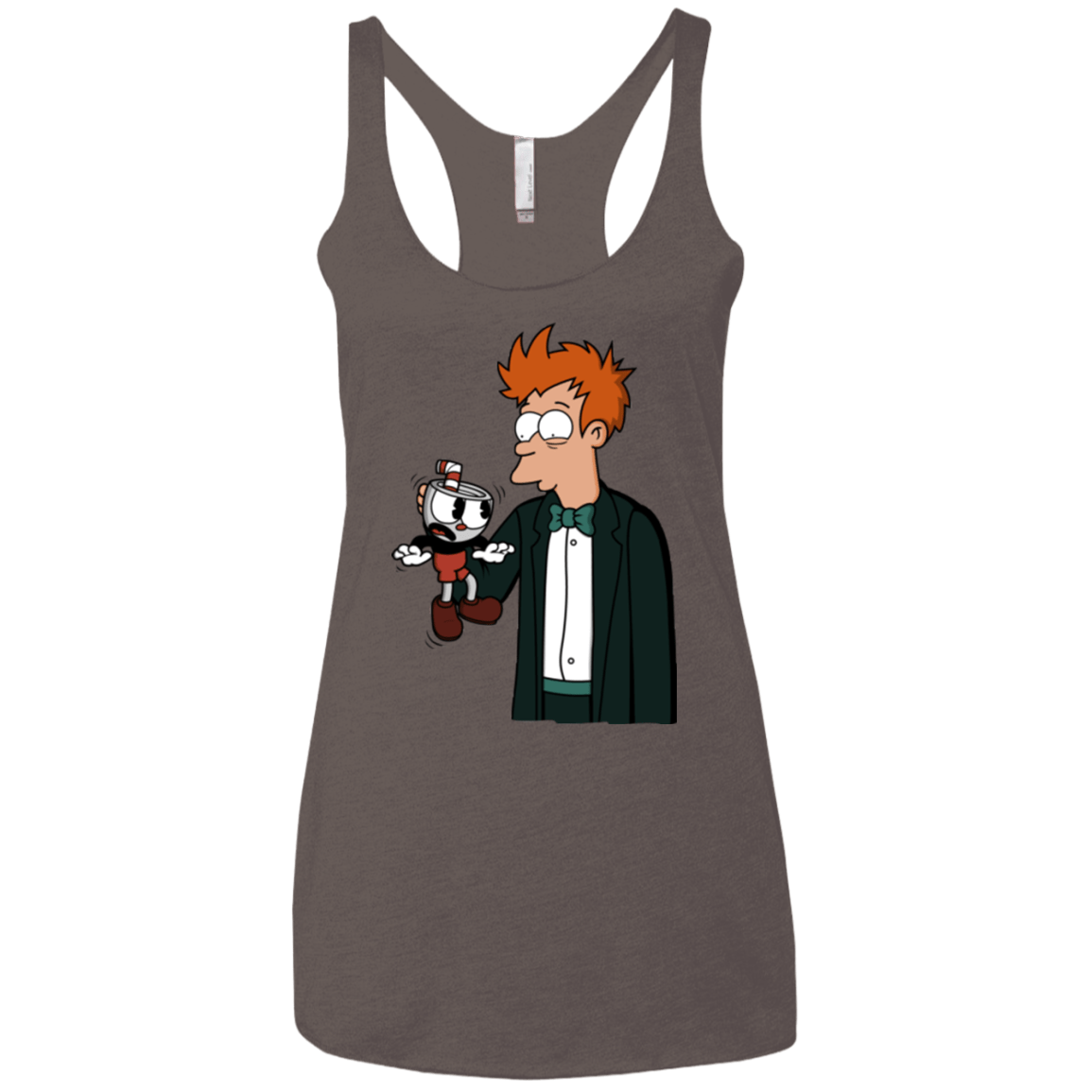 T-Shirts Macchiato / X-Small Cup 101 Women's Triblend Racerback Tank