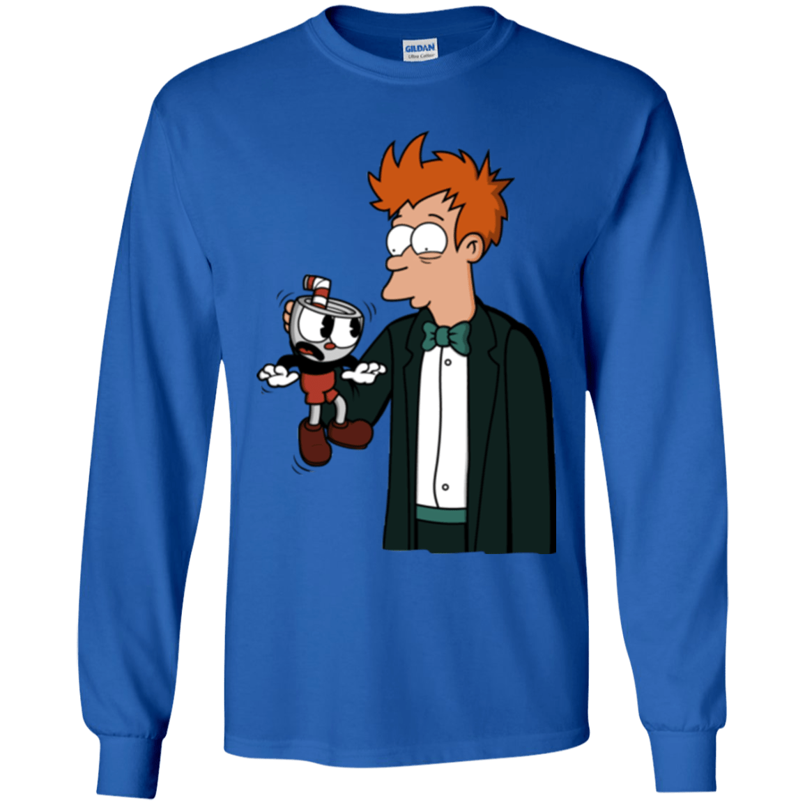 T-Shirts Royal / YS Cup 101 Youth Long Sleeve T-Shirt