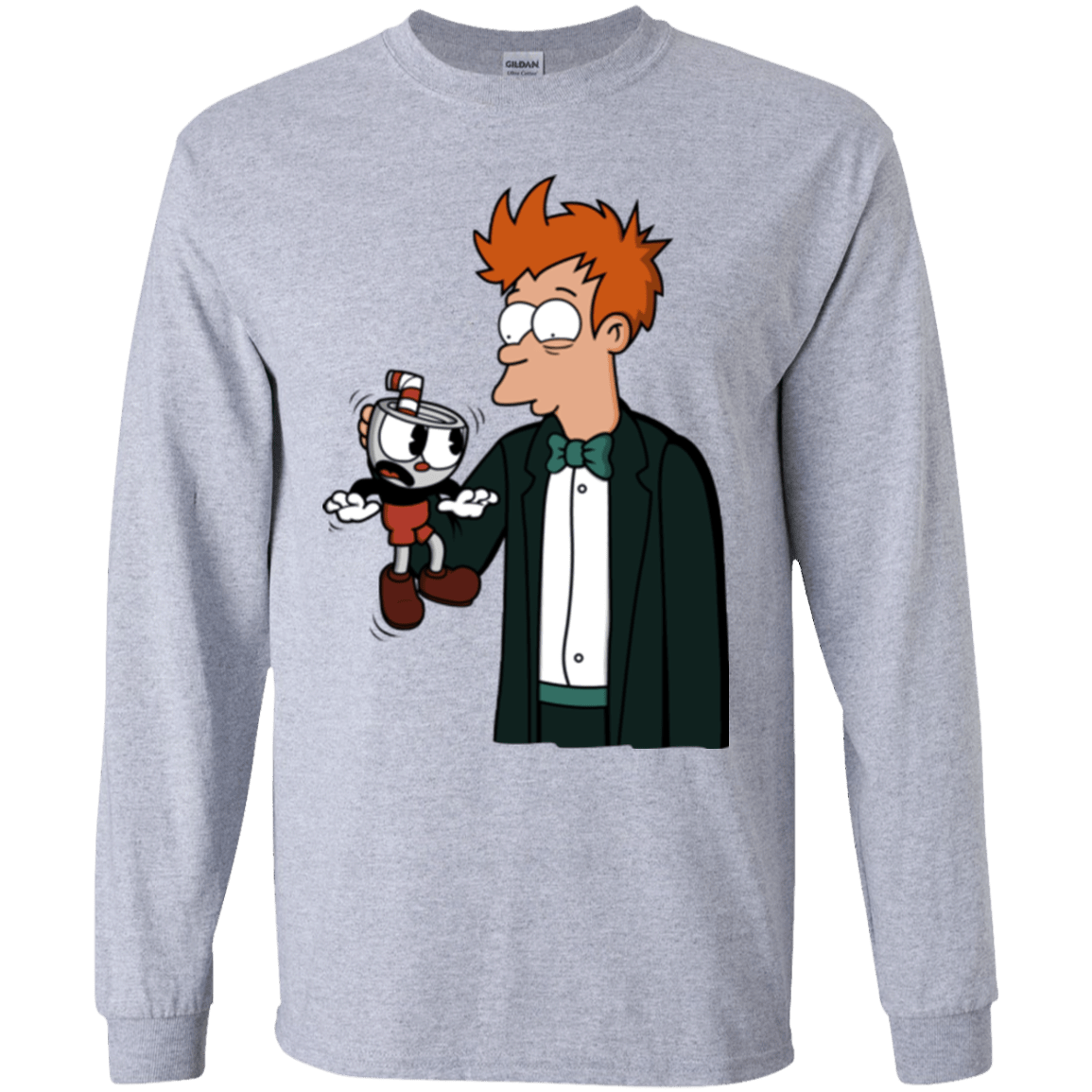 T-Shirts Sport Grey / YS Cup 101 Youth Long Sleeve T-Shirt