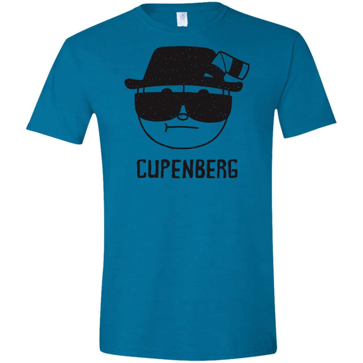 T-Shirts Antique Sapphire / S Cupenberg Men's Semi-Fitted Softstyle