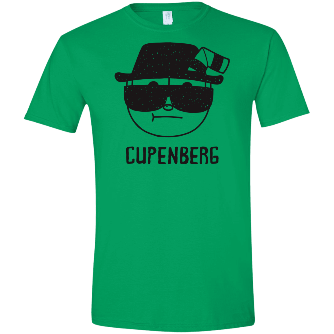 T-Shirts Irish Green / S Cupenberg Men's Semi-Fitted Softstyle
