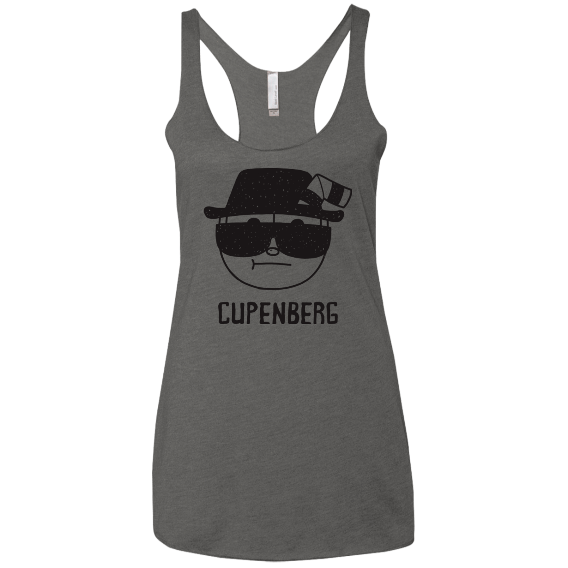 T-Shirts Premium Heather / X-Small Cupenberg Women's Triblend Racerback Tank