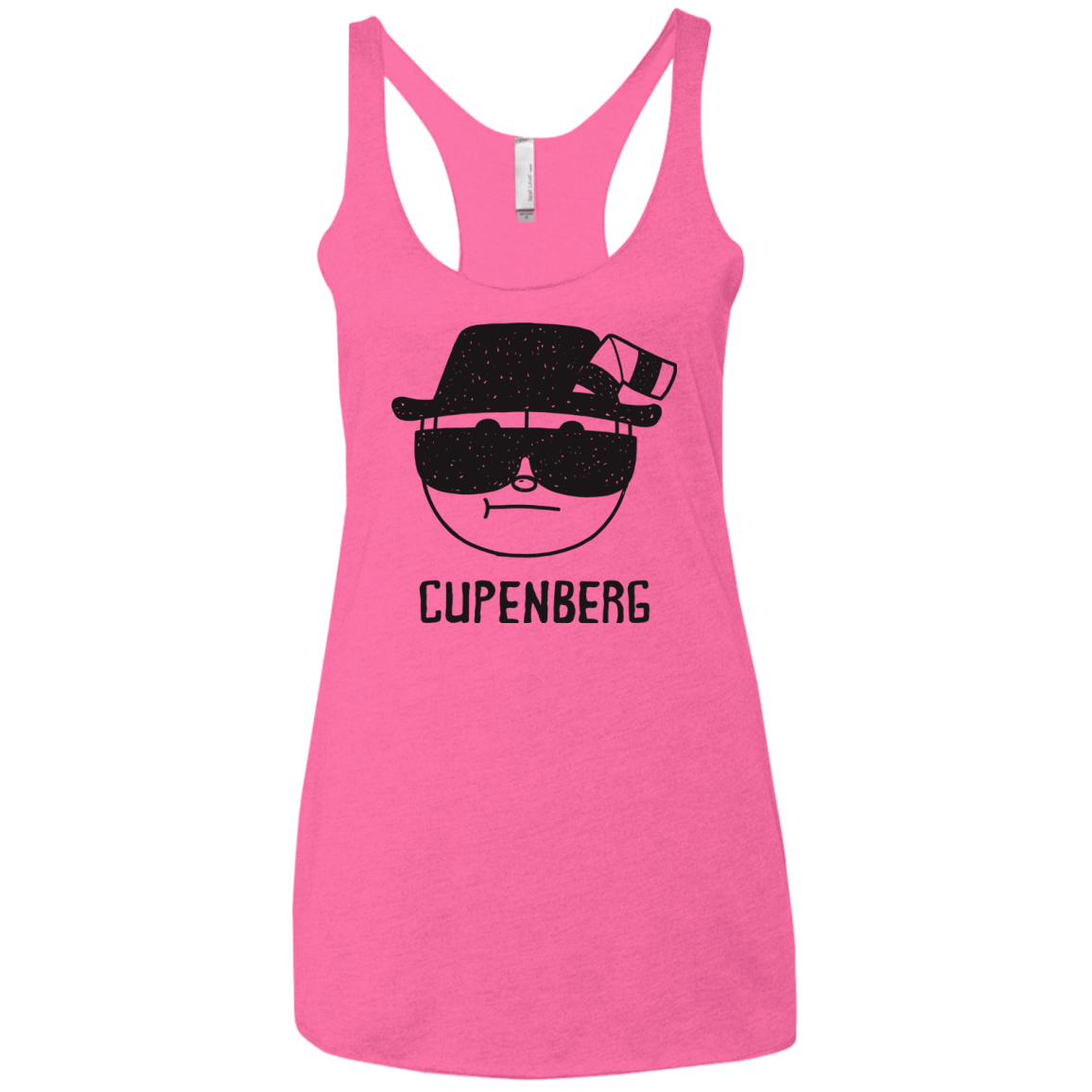 T-Shirts Vintage Pink / X-Small Cupenberg Women's Triblend Racerback Tank