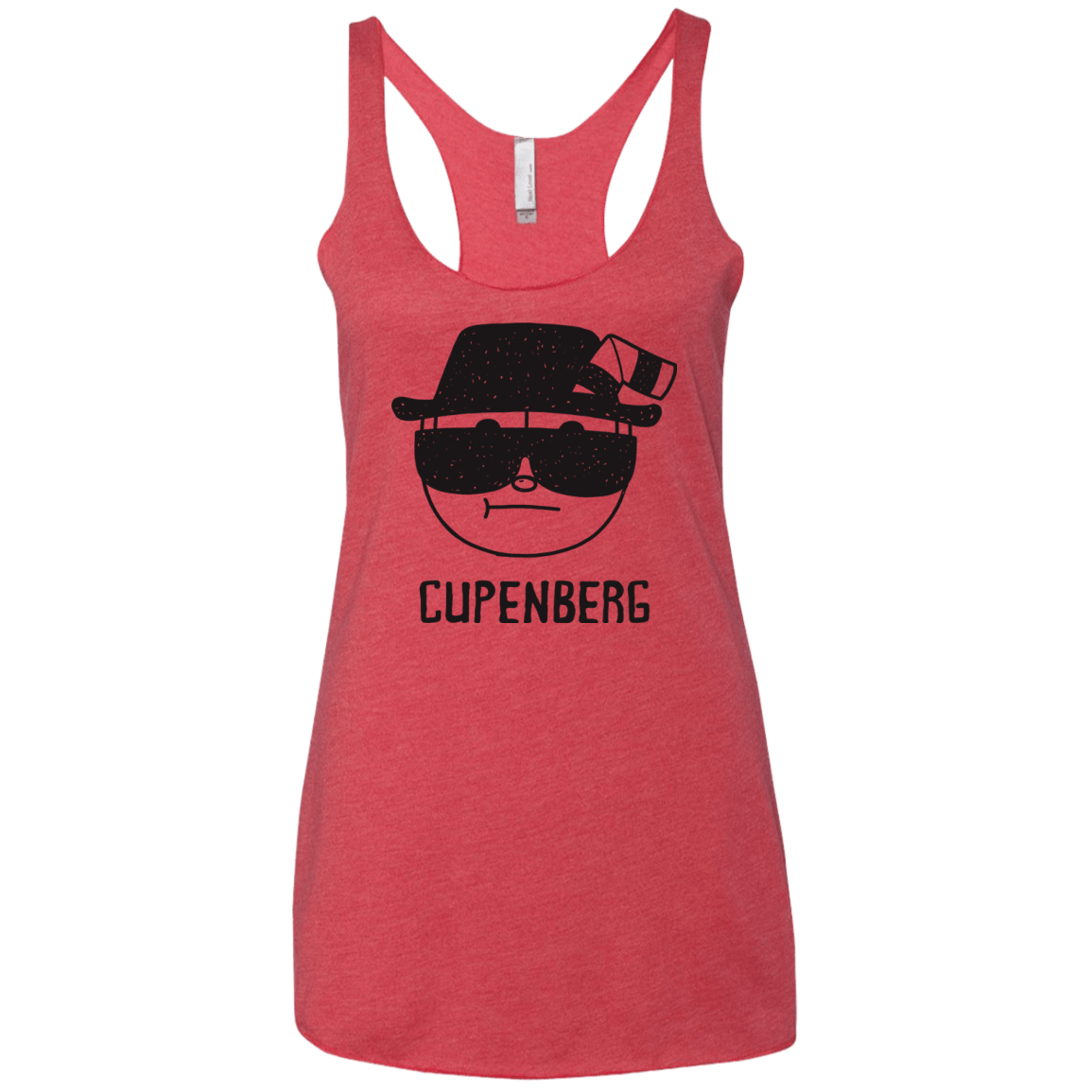 T-Shirts Vintage Red / X-Small Cupenberg Women's Triblend Racerback Tank