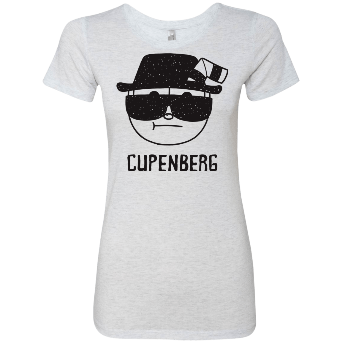 T-Shirts Heather White / S Cupenberg Women's Triblend T-Shirt