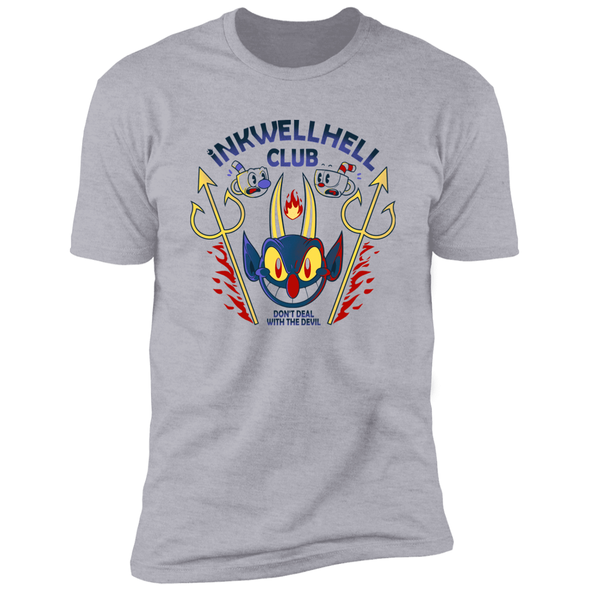 T-Shirts Heather Grey / S Cuphell Men's Premium T-Shirt