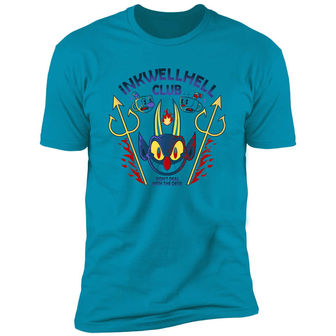 T-Shirts Turquoise / S Cuphell Men's Premium T-Shirt