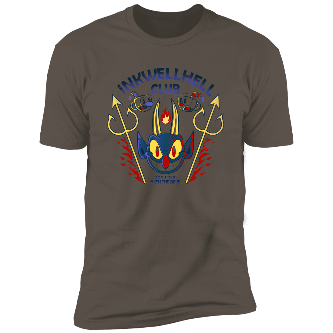 T-Shirts Warm Grey / S Cuphell Men's Premium T-Shirt